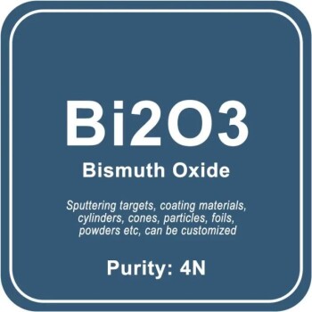Cible de pulvérisation d'oxyde de bismuth de grande pureté (Bi2O3)/poudre/fil/bloc/granule