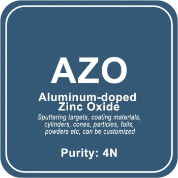 Blanco de pulverización catódica de óxido de zinc dopado con aluminio (AZO) de alta pureza/polvo/alambre/bloque/gránulo