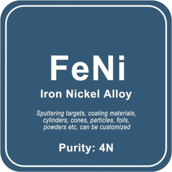Ferro in lega di nichel (FeNi) Obiettivo di sputtering / Polvere / Filo / Blocco / Granulo
