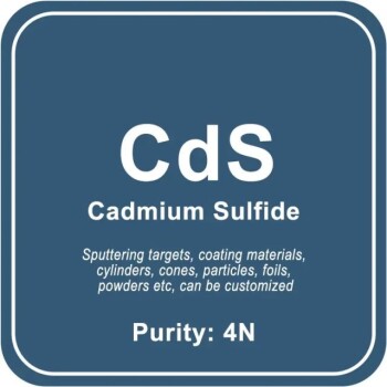 Cible de pulvérisation de sulfure de cadmium (CdS) / Poudre / Fil / Bloc / Granule