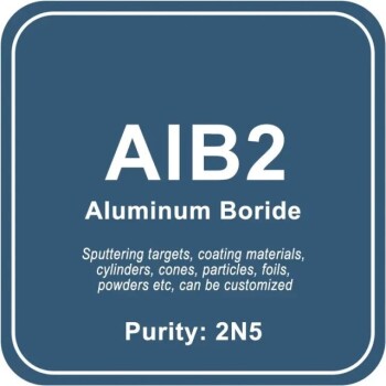 Alvo de pulverização catódica de boreto de alumínio (AlB2) / Pó / Fio / Bloco / Grânulo