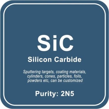 Siliziumkarbid (SiC) Sputtertarget/Pulver/Draht/Block/Granulat