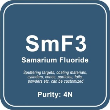 Obiettivo di sputtering al fluoruro di samario (SmF3) / Polvere / Filo / Blocco / Granulo