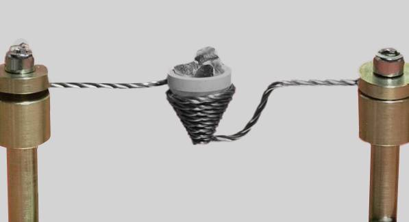 Juego de botes de evaporación de cerámica