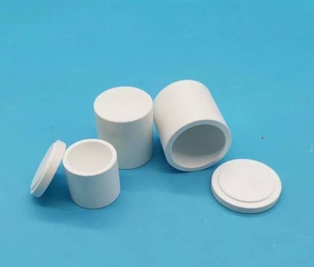 Phosphor powder sintered boron nitride crucible details 2