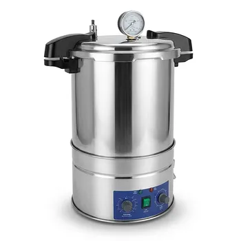 Portable High Pressure Laboratory Autoclave Steam Sterilizer for Lab Use