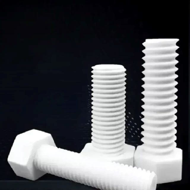 Alumina Ceramic Screw - High Quality Insulation And High Temperature Resistance