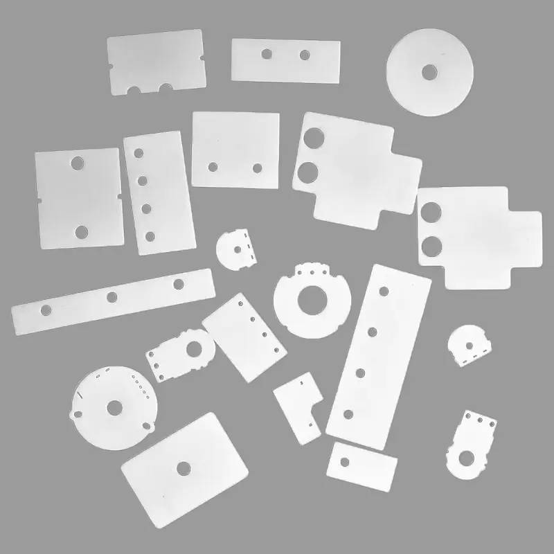 Allumina zirconia parti speciali lavorazione piastre ceramiche su misura dettaglio 1