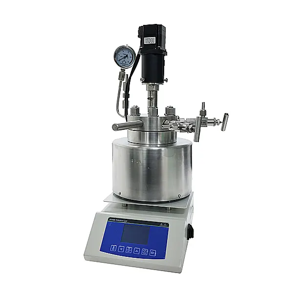 Lateral del reactor de alta presión