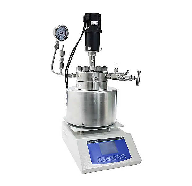 Lateral del reactor de alta presión