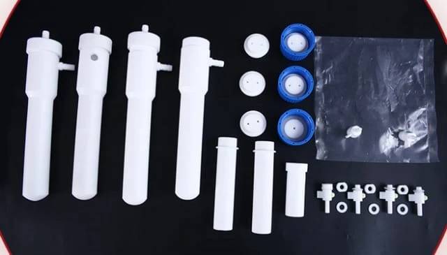 Detalhe da válvula de ar PTFE 4