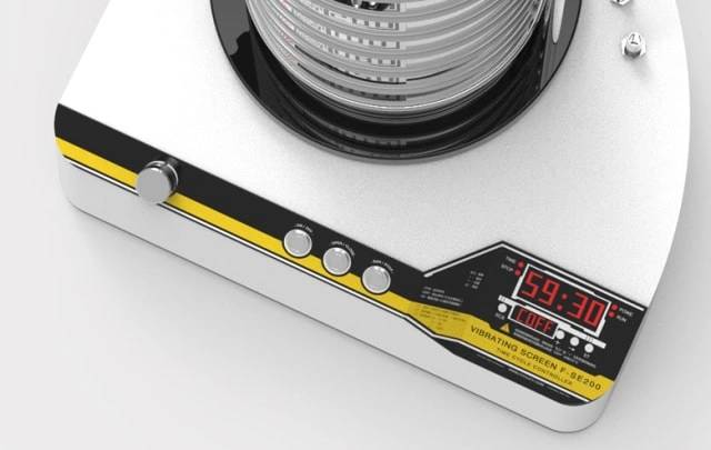 Peneiras com até 510 mm de altura Ajuste livre de todos os parâmetros do processo (tempo, produtividade) Fácil de operar, design ergonómico