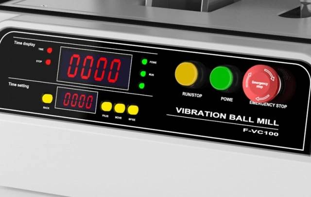 Detalhes do Moinho de Bolas Vibratório de Alta Energia de Pote Único