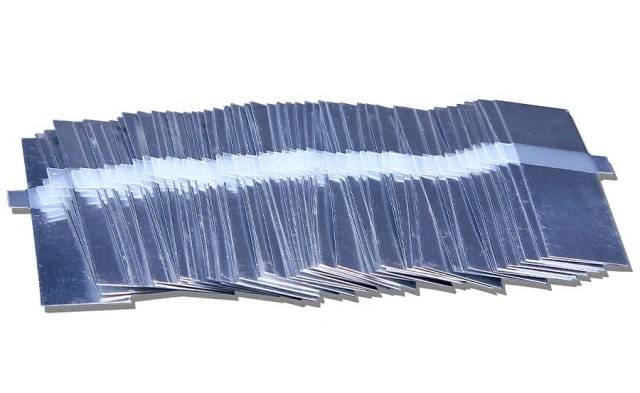 Nickel-aluminum tabs for soft pack lithium batteries detail 2
