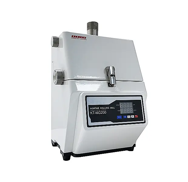 모르타르 및 페슬 그라인더 측면