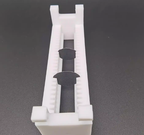 PTFE (Teflon) wafer cleaning basket details