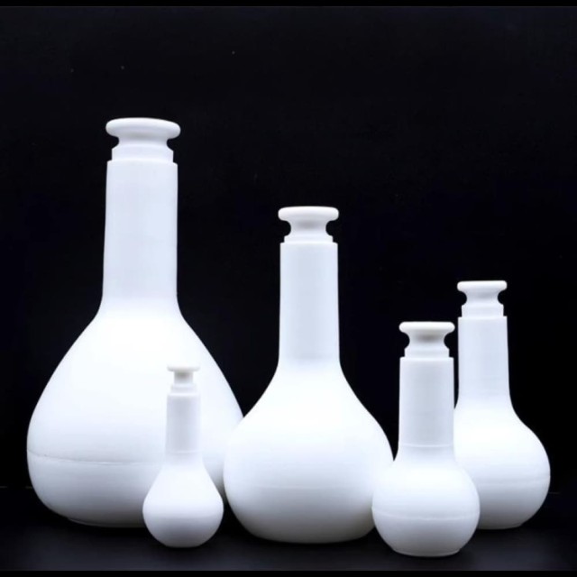 PTFE volumetric flask/strong acid and alkali resistant, high temperature resistant, corrosion resistant