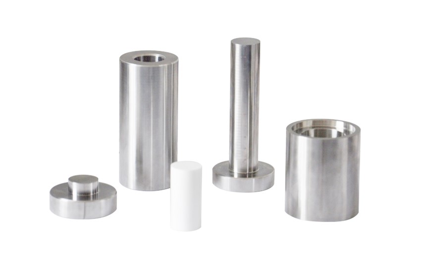 قالب الضغط الأسطواني مع تفاصيل المقياس