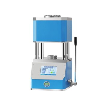 Manual High Temperature Heated Hydraulic Press Machine with Heated Plates for Lab