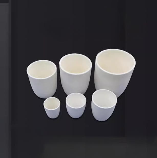 アーク形状のアルミナセラミックるつぼ