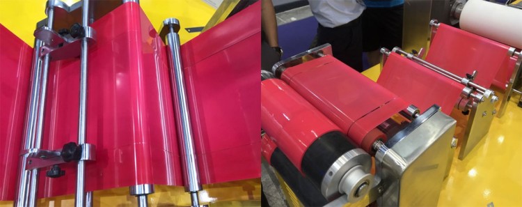 The cast film machine details