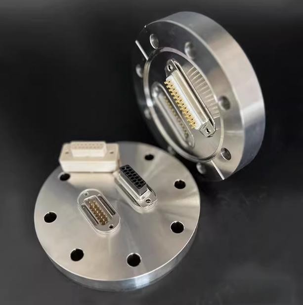 Conector de vacío de clavija de aviación
