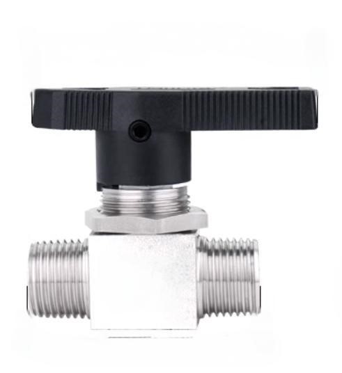Válvula de bola de rosca exterior