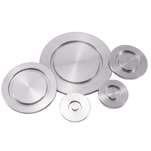 KF ISO Stainless Steel Vacuum Flange Blind Plate for High Vacuum Systems