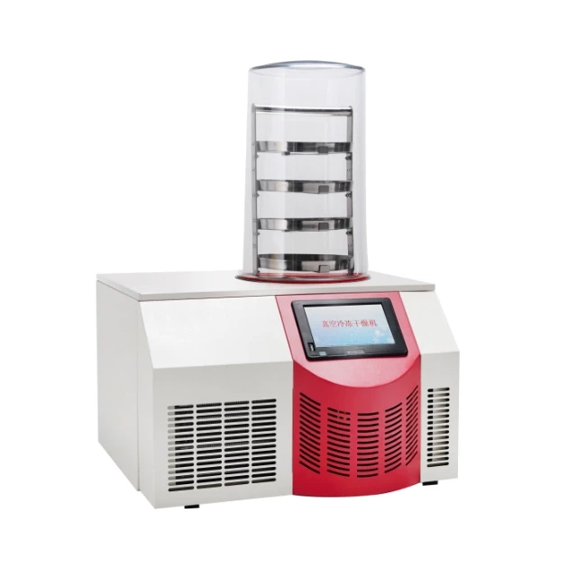 Lyophilisateur sous vide de laboratoire de table