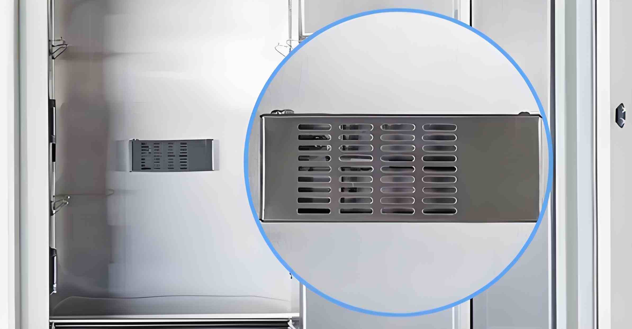 Built-in Sensol Measure the temperature insidethe cabinet