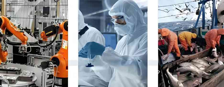 Laboratorio Industria militare Pesca