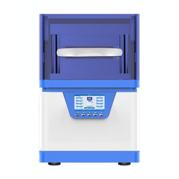 Máquina de prensa térmica automática para laboratório