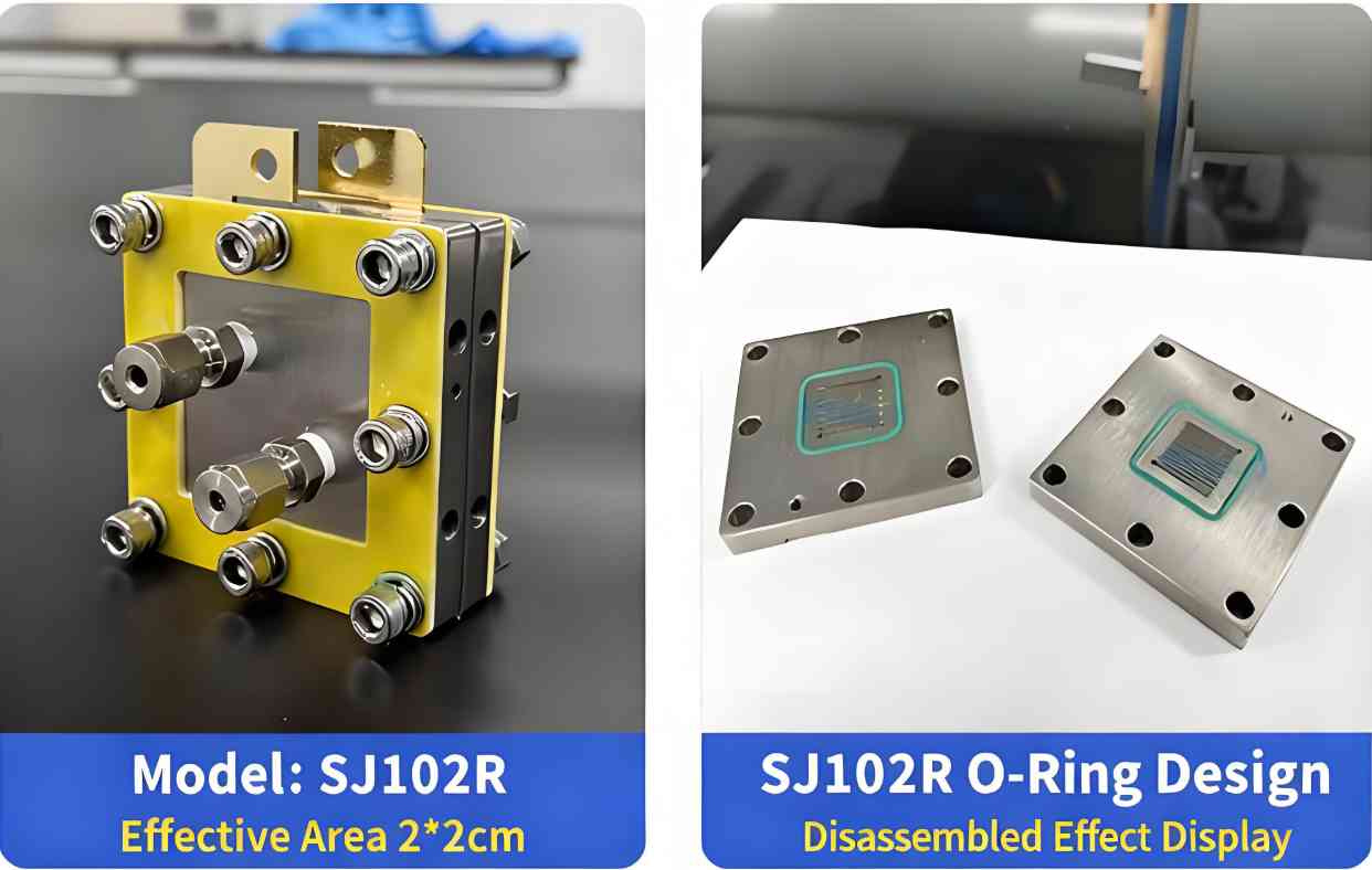 محلل كهربائي بتصميم حلقة دائرية (O-ring)