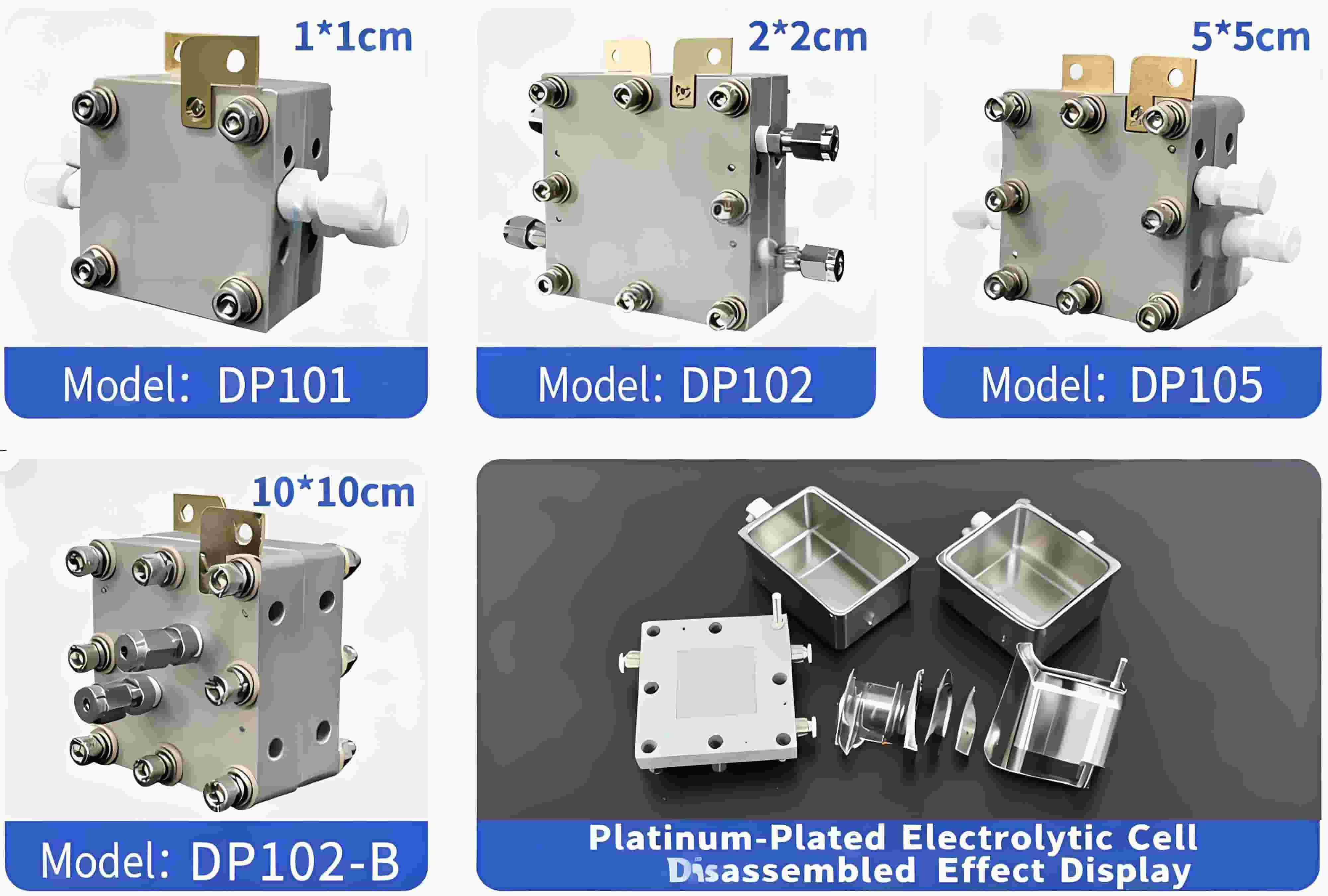 Platinum-plated electrolyzer