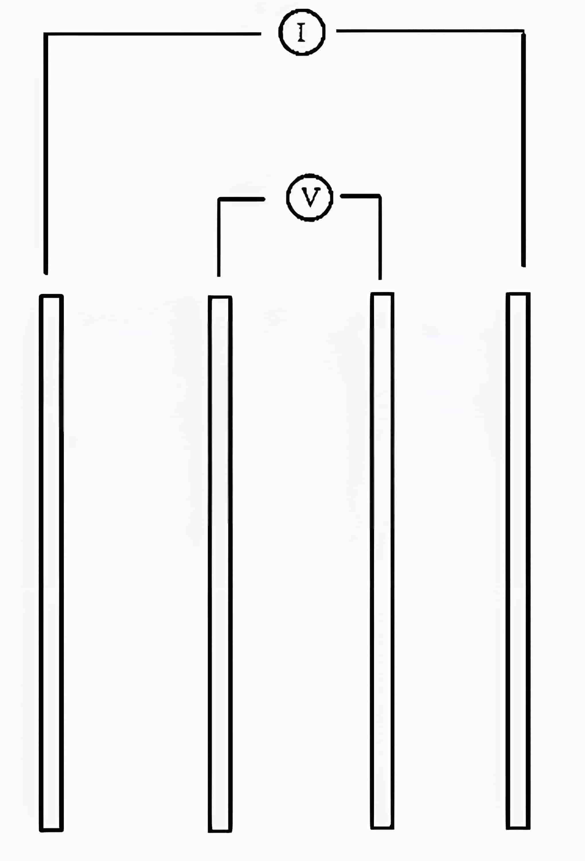 Counter electrode CE, Reference electrode RE, Inductive electrode SE, Working electrode WE