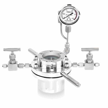 مفاعل بصري عالي الضغط للمراقبة في الموقع