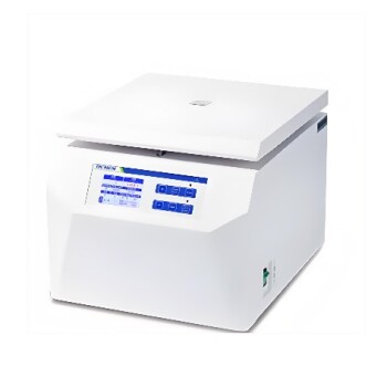 Centrífuga de laboratorio pequeña de alta velocidad de sobremesa para separación de suero y deshidratación a baja temperatura