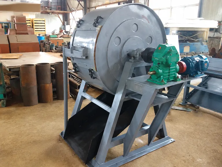Macchina per prove a tamburo per sinter e pellet, attrezzatura per test di burattatura minerale sinterizzato 1