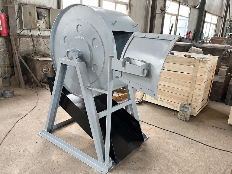 Macchina per prove a tamburo per sinter e pellet, attrezzatura per test di burattatura minerale sinterizzato 2