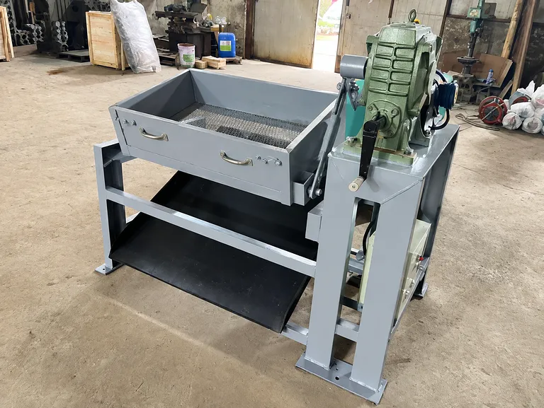 焼結鉱およびペレット強度試験用ドラム後工程機械式ふるい振とう機 3
