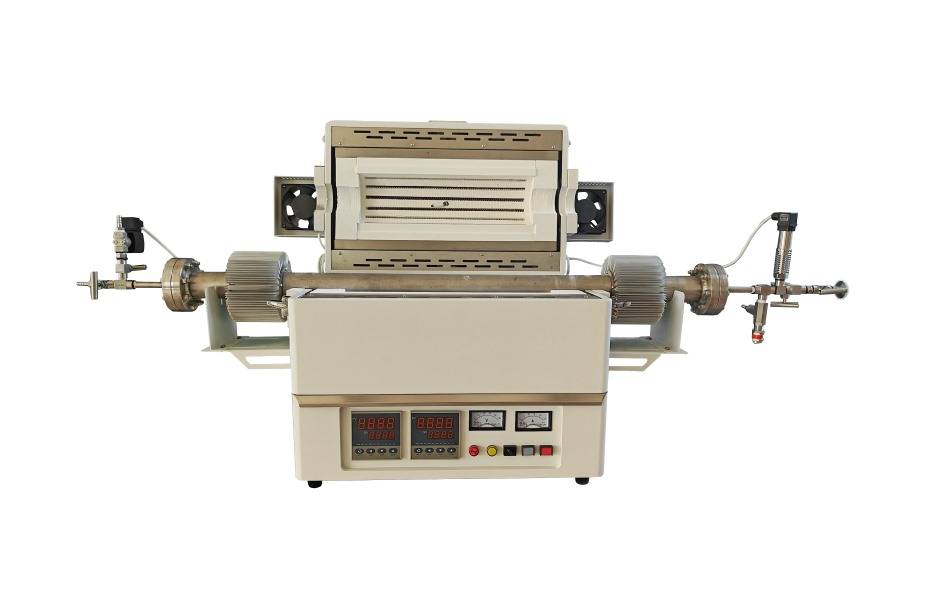 High pressure tube furnace front