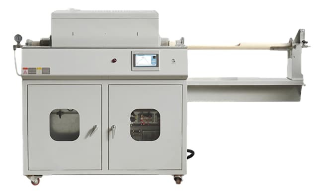 Forno CVD 1600C con guida di scorrimento del portacampioni