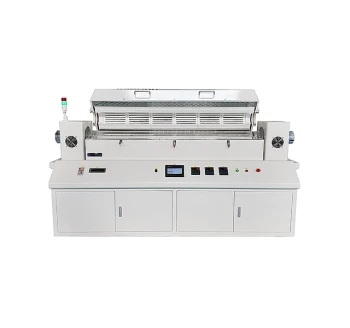 Роторная трубчатая печь с разделенными многозонными нагревательными зонами